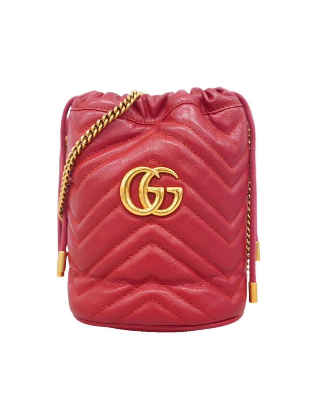 Gucci Gg Marmont Bucket Bag Matelasse #316359G80B